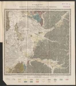 Geologische Karte der Umgebungen der Bäder Glotterthal und Suggenthal