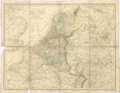 Nouvelle Carte du Royaume des Pays - Bas et Pays Limithropes...