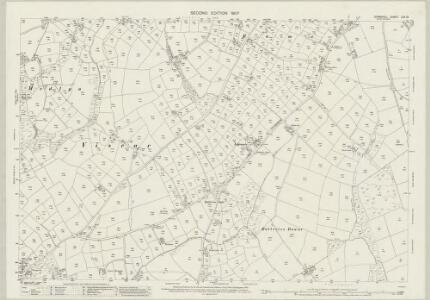 Cornwall LXX.12 (includes: Constantine; Stithians; Wendron) - 25 Inch Map