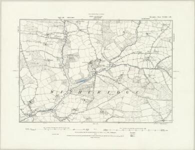 Devonshire XXV.SE - OS Six-Inch Map