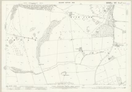Shropshire LII.8 (includes: Boningale; Patshull; Pattingham; Wrottesley) - 25 Inch Map