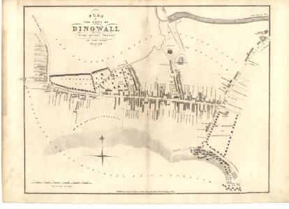 Plan of the Town of Dingwall from actual survey.