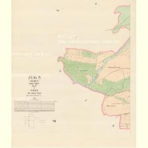 Zehun - c9381-1-005 - Kaiserpflichtexemplar der Landkarten des stabilen Katasters