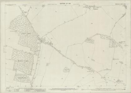 Berkshire XXVI.4 (includes: Beedon; Brightwalton; Catmore; Farnborough; Peasemore) - 25 Inch Map