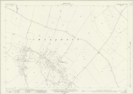 Oxfordshire XLVI.8 (includes: Chalgrove) - 25 Inch Map