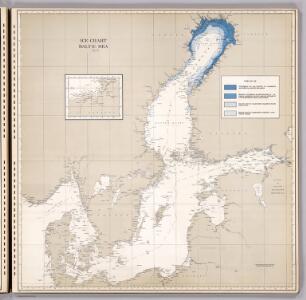 Ice Chart, Baltic Sea, May.