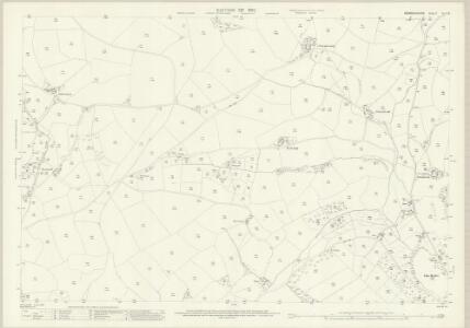 Denbighshire XLII.13 (includes: Llanarmon Mynydd Mawr; Llanrhaeadr Ym Mochnant; Llansilin) - 25 Inch Map