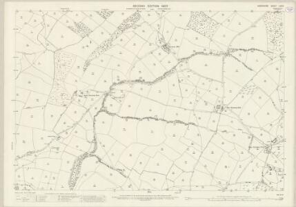 Shropshire LXV.6 (includes: Abdon; Ditton Priors; Holdgate; Tugford) - 25 Inch Map