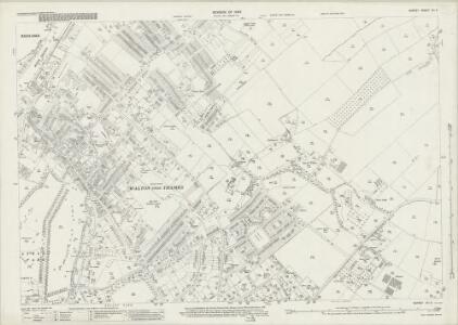 Surrey XII.5 (includes: Walton Upon Thames) - 25 Inch Map