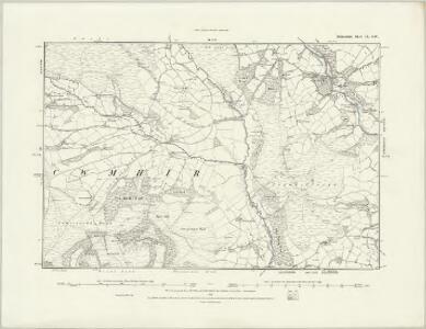 Radnorshire VIII.SE - OS Six-Inch Map