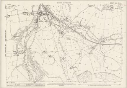 Derbyshire VIII.15 (includes: Chapel en le Frith; Whaley Bridge) - 25 Inch Map