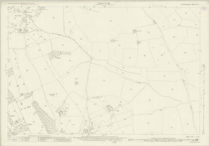 Hertfordshire XIII.1 (includes: Clothall; Weston) - 25 Inch Map