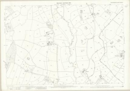 Staffordshire XXXVIII.4 (includes: Abbots Bromley; Blithfield; Kingston; Stowe) - 25 Inch Map