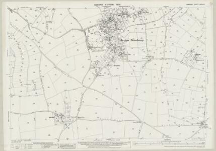 Somerset LXXXI.15 (includes: Barrington; Seavington St Mary; Seavington St Michael; Shepton Beauchamp; South Petherton; Stocklinch; Whitelackington) - 25 Inch Map