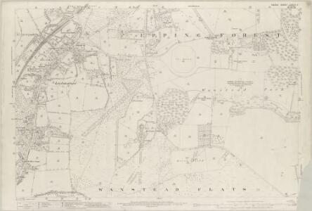 Essex (1st Ed/Rev 1862-96) LXXIII.3 (includes: Leyton; Wanstead) - 25 Inch Map