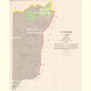 Suschitz - c7570-1-004 - Kaiserpflichtexemplar der Landkarten des stabilen Katasters