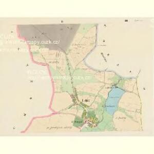 Lettin (Letin) - c3891-1-002 - Kaiserpflichtexemplar der Landkarten des stabilen Katasters