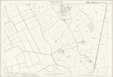 Cheshire XLVI.9 (includes: Burton; Dodleston; Higher Kinnerton; Hope; Lower Kinnerton; Pulford) - 25 Inch Map
