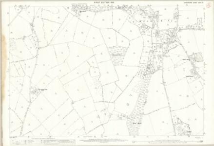 Shropshire XXVIII.2 (includes: Broughton; Hadnall; Myddle; Pimhill) - 25 Inch Map