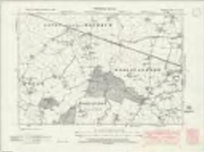 Cheshire LVI.NW - OS Six-Inch Map
