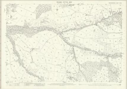 Brecknockshire XXIX.2 (includes: Llaneleu; Talgarth) - 25 Inch Map