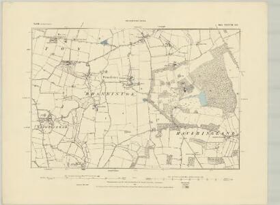 Norfolk XXXVIII.SW - OS Six-Inch Map