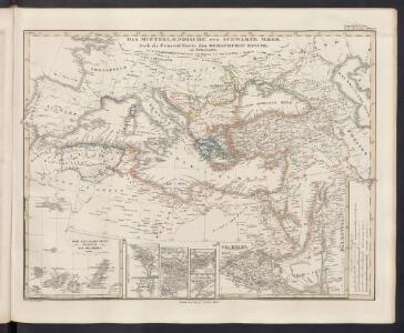 [Das Mittellaendische und Schwarze Meer, Auch als General Karte des Osmanischen Reichs]