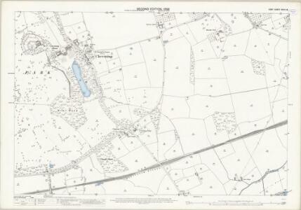 Kent XXVIII.16 (includes: Chevening) - 25 Inch Map
