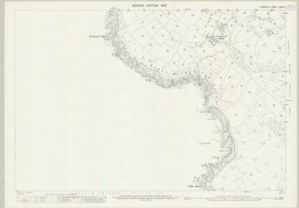 Cornwall LXXXIV.6 (includes: Mullion) - 25 Inch Map