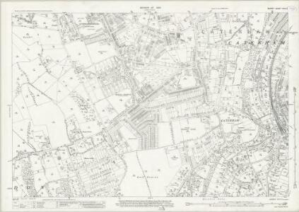 Surrey XXVII.2 (includes: Caterham; Chaldon) - 25 Inch Map