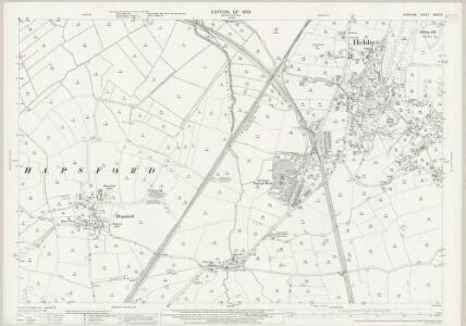 Cheshire XXXII.6 (includes: Alvanley; Dunham on the Hill; Elton; Hapsford; Helsby) - 25 Inch Map