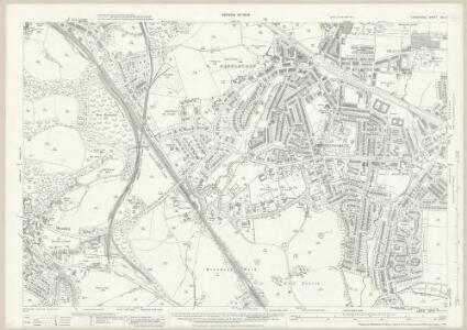 OLD ORDNANCE SURVEY MAP WORSLEY 1904 MANCHESTER HAZELHURST DEANE MOORSIDE 