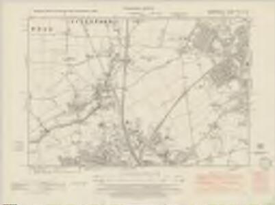 Bedfordshire XXVII.SW - OS Six-Inch Map