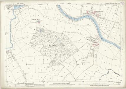 Yorkshire CLVI.11 (includes: Beningbrough; Moor Monkton; Nether Poppleton; Nun Monkton; Overton) - 25 Inch Map