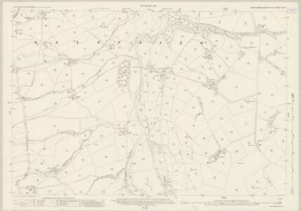 Northumberland (New Series) CV.7 (includes: Allendale) - 25 Inch Map