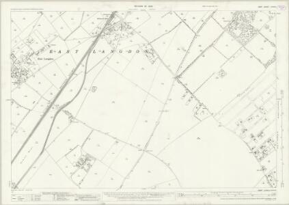 Kent LXVIII.3 (includes: East Langdon; St Margarets At Cliffe) - 25 Inch Map