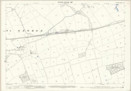 Durham LVI.9 (includes: Long Newton; Middleton St George; Newsham) - 25 Inch Map