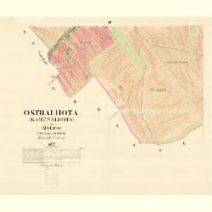 Ostralhota (Kamenalhota) - m2194-1-003 - Kaiserpflichtexemplar der Landkarten des stabilen Katasters
