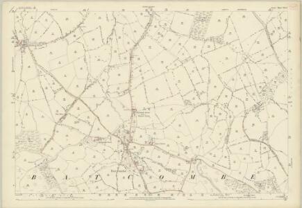 Dorset XXI.12 (includes: Batcombe; Hilfield; Leigh; Melbury Bubb) - 25 Inch Map