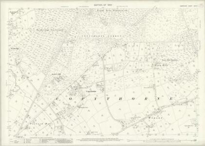 Hampshire and Isle of Wight LXIV.2 (includes: Copythorne; Netley Marsh) - 25 Inch Map