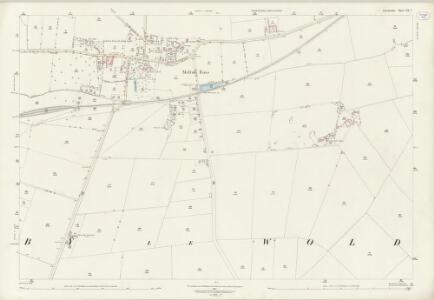 Lincolnshire XX.7 (includes: Barnetby Le Wold; Melton Ross) - 25 Inch Map