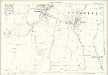 Worcestershire LV.4 (includes: Beckford; Conderton; Kemerton; Overbury) - 25 Inch Map