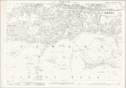 Yorkshire CLXXXVI.2 (includes: Ilkley) - 25 Inch Map