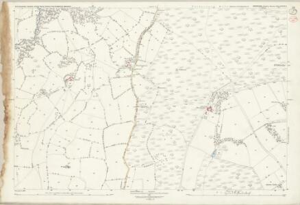 Shropshire XLVIII.11 (includes: All Stretton; Church Pulverbach; Ratlinghope) - 25 Inch Map