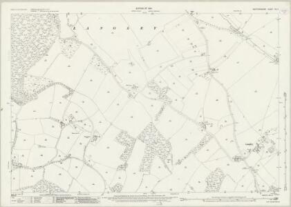 Hertfordshire XX.2 (includes: Ippollitts; Knebworth; Langley; St Pauls Walden) - 25 Inch Map