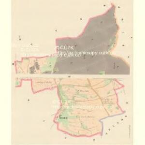 Heiligkreutz (Swatykřiž) - c8238-1-002 - Kaiserpflichtexemplar der Landkarten des stabilen Katasters