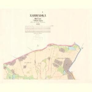 Zahradka - c9081-1-001 - Kaiserpflichtexemplar der Landkarten des stabilen Katasters