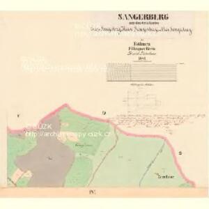 Sangerberg - c6082-2-004 - Kaiserpflichtexemplar der Landkarten des stabilen Katasters