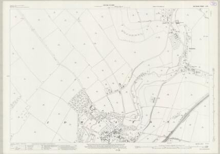 Wiltshire LXI.9 (includes: Allington; Idmiston) - 25 Inch Map