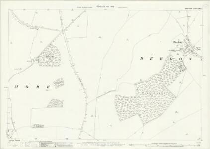 Berkshire XXVII.5 (includes: Beedon; Peasemore) - 25 Inch Map